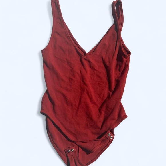 Fashion Nova Red Bodysuit - Picture 1 of 4